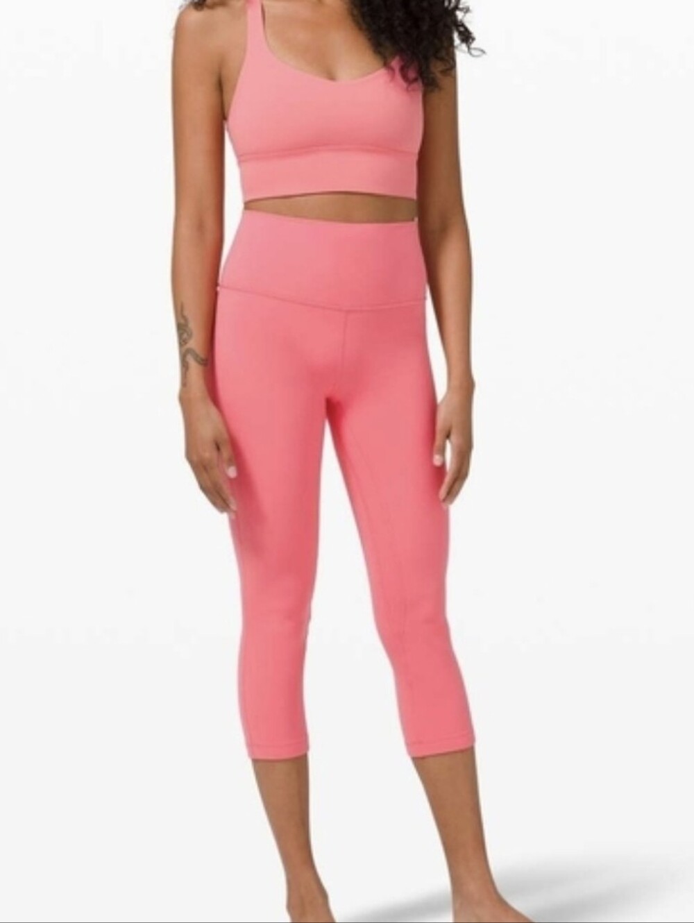 Lululemon Align 21 Guava Pink Active Leggings